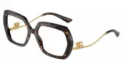 Dolce & Gabbana DG3390B 502 Women’s Glasses Tortoiseshell Size 56 - Private Health Rebate - Blue Light Block Available