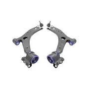 Front SuperPro Control Arm Assembly Kit for Volvo C30 C70 S40 V50 04-13 21mm