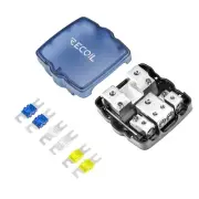 Recoil MPG2 2-Way Mini-ANL Fused Distribution Block with 2-Way Ground Block