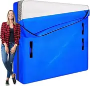 Super King Mattress Bags For Moving Mattress Protector Bag Super King Mattress Storage Bag Super King Mattress Cover For Storage Bag Easy Carrier Mattress Moving Cover , Super King Size, 208x208x38cm