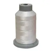 Glide 40wt White Yarn Trilobal Polyester Thread for Sewing Quilting Embroidery