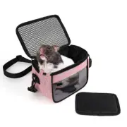 Pet Hamster Carrier Lightweight Parrot Cage Portable Rabbit Backpack Lizard Bag