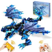 Sillbird Hurricane Dragon Building Kit, Remote & APP Controlled STEM Projects...