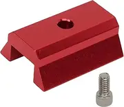 Trisar Dovetail Plate, Aluminium Alloy Dovetail Rail Plate with 1/4 Inch Thread for Telescope, Finder Scope, Smartphone Base Expansion