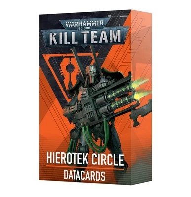 Warhammer 40000 Kill Team Hierotek Circle Datacards