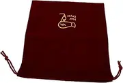 PENIKOKO Travel Hair Dryer Storage Bag Soft Drawstring Flannel Bag for Hair Tools and Jewelry Accessories Lightweight and Portable for Home Organization and Travel Use