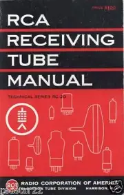 RCA Receiving Tube Manual RC-30 and Audels Radiomans Guide 1945 Collection CD