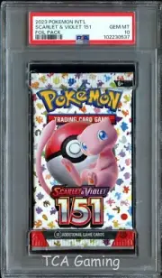 PSA 10 GEM MINT Scarlet & Violet 151 SEALED Booster Pack Pokemon Card 537