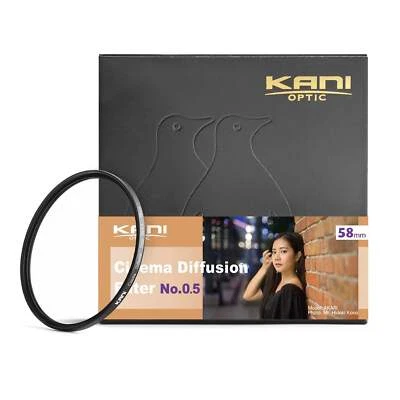 KANI Cinema Diffusion Filter(Black Mist) No. 0.5 ( 58mm )
