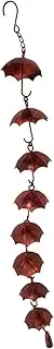 Rain Chain for Gutters Rustic Wind Chime Water Chain Decorative Downspout Art Easy Install Australian Yard Decor