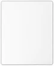 Dexas NSF Polysafe Cutting Board with Handle, 14 by 17 inches, White