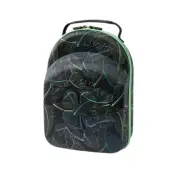 New Black Clover Tropic Print Black/Neon Hat Camo Carry Case