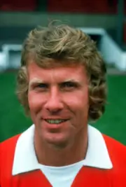 1976 Sammy Chapman Nottingham Forest portrait Historic Old Photo