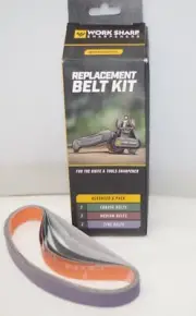 Work Sharp Replacement Belt Kit WSSA0002012 Knife & Tool 6 Pack Coarse-Med-Fine