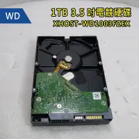 在飛比找蝦皮購物優惠-WD- 1TB 3.5吋電競硬碟 - XHOST-WD100