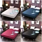 Waterproof Deep Fitted Sheet Single/Double/Queen/King Size Mattress Protector AU