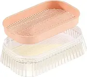 MYCENSE Planting Tray Grass Grower Box Multiuse Sprouting Container Wheatgrass Grower Starting Plant Growing Trays for Cat Supplies, Pink