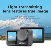 For DJI OSMO ACTION 4 Screen Lens Tempered Glass Film Anti-Scratch Accessories