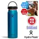 ★【美國 Hydro Flask】輕量系列32oz/946ml寬口不鏽鋼真空保冷保溫瓶/HFLW32LW084 青石藍