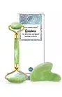 Gua Sha & Face Jade Roller Massager - Natural Healing Crystal Relaxing...