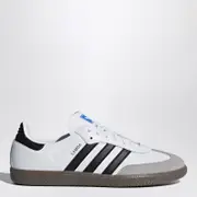 [adidas Originals] Low Samba OG white/black trainer 9 UK White
