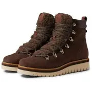 Cole Haan Women's ZeroGrand Lodge Hiking Boot in Java/Ivory Size 7 NWT