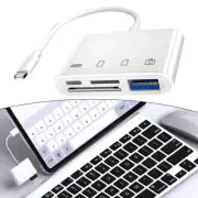 8 Pin to SD Memory Card Reader USB OTG Adapter For iPhone XR iPad Plug-And-Play