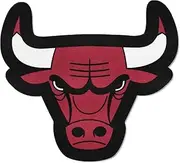 NBA Chicago Bulls Mascot Mat, Small, Black