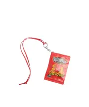 Chips keychain One size red