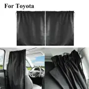 For Toyota Car Divider Curtain Sun Shade Side Window Privacy Travel UV Protector (for: Toyota)