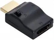 Adapter Remote controlled HDMI 2.0 IR adapter with CEC ARC function. HDCP compliant CEC closure support