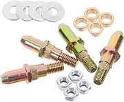 iplusmile Universal Car Door Hinge Pins Bushings Repair Kit Full Set for Front Door Hinges Easy to Install Maintenance-