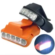 5LED Cap Light Clip On Hat Brim Camping Fishing Portable Headlight