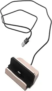 KALLORY Fast Charging Dock Station Multi Functional Charger Base for Mobile Devices Durable Design High Efficiency Charging Stand for Home Desk Use Type