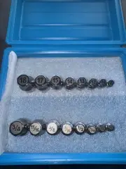 16p Sears Craftsman USA Nos Metric SAE Low Profile Socket Wrench Set 42800 42801