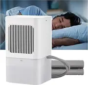 Potow Cooling Mattress Topper for The Bed, Electric Water Cooler Mattress Pad System for Hot Sleepers and Night Sweat, 3 Lengths Adjustable, 2L Visible Water Tank, 160 x 70 cm