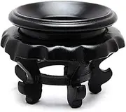 XIASABA Display Stand 1PC Egg Display Stand Desktop Decorative Crafts Special Carving Base Ostrich Egg Tray Base Bottom Carving Crafts Ostrich Egg Stand Display Stand Base