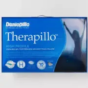 NEW Dunlopillo Therapillo Cooling Gel Top Memory Foam Pillow