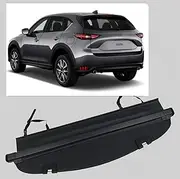 Cargo Cover For 2017 2018 Mazda Cx-5 Black Retractable Trunk Shielding Shade by Kaungka(Updated Version:There is no gap between the back seats and the cover)