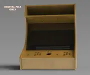Arcade Bartop Machine Cabinet Design Plans