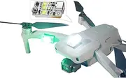 Strobe Light, FAA Anti Collision Drone Light for Night Flight, Fits DJI Mavic Air 2/ Air 2s, Mavic Mini/Mini 2, Mavic 2, Phantom, Spark, Inspire, Matrice, FPV and Airplane (1pc Pack)