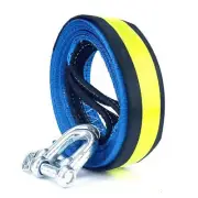 5M 8Tons Heavy Duty Car Tow Rope Towing Strap Pull Cable Road Recovery Chain
