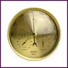 Metal 3 in 1 Barometer for Indoor and Outdoor Use Barometer Thermometer