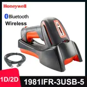 Honeywell 1981iFR-3USB-5 Granite 1981i 2D Wireless Scanner w/ Cradle & USB Cable