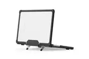 WASSUP Starry Case for MacBook Pro 14 inch 2021-2024 Released Slim Rubberized TPU Bumper Cover & Fold Kickstand-Black