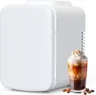 4L/6 Can Portable Mini Fridge Warmer & Cooler Compact Refrigerators 100% Freon-F