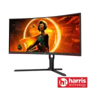 AOC CU34G3S 34" UltraWide QHD 1ms 165Hz FreeSync Curved Gaming Monitor