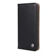 Retro Flip Case for LG G8S ThinQ PU Leather + Silicon Wallet Cover Case Coque