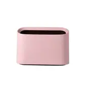 2Pcs Desktop Garbage Basket Small Trash Can Living Room Wastebasket Office Mini Trash Can Household Desktop Waste Bin WYY