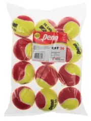 Penn QST 36 Training Red Ball 12 Pack (Youth / Beginner) - Quick Start